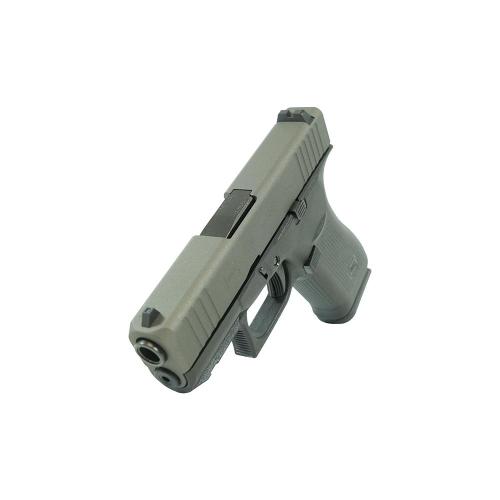 Glock 43X Custom Two Tone Silver Slide