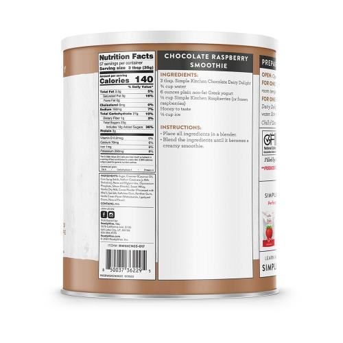 Readywise Chocolate Dairy Delight 57 Serving