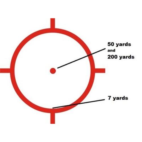 EOTECH XPS RED DOT 68MOA/1MOA