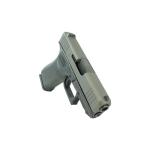 Glock 43X Custom Two Tone Silver Slide