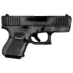 GLOCK G26 GEN5 9MM FXD W/FRONT SERRATIONS 10RD-Crushed Silve..