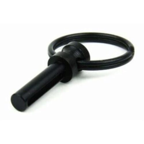 TacFire MAR090R Takedown Pin Rear Black Steel AR-15