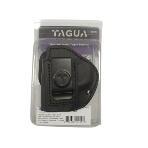 TAGUA VICTORY M&P SHIELD HELLCAT SHIELD EZ 9MM & .40 LEFT HANDED BLACK