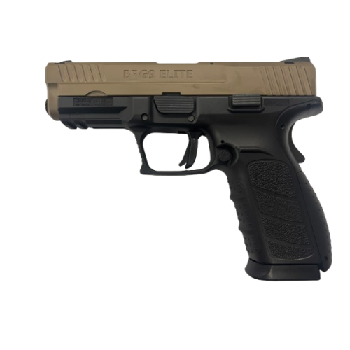 Buffalo Cartridge Co. BRG9 9mm Duo-Tone - Black/FDE Pistol - BRG9E4121