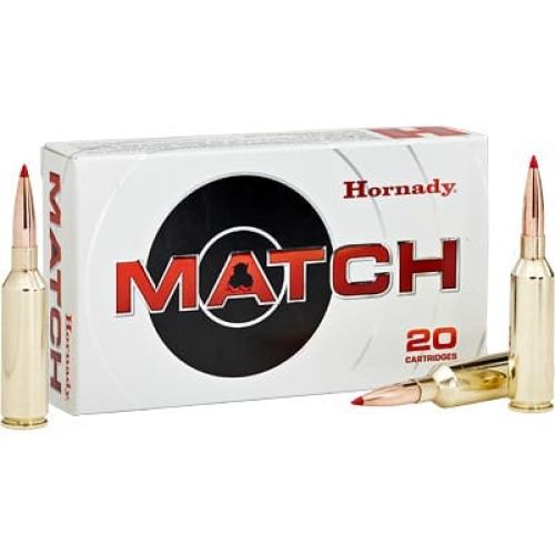 Hornady 81620 Match  6.5 PRC 147 gr, Extremely Low Drag-Match (ELD-M) 20 Per Box/ 10 Cs