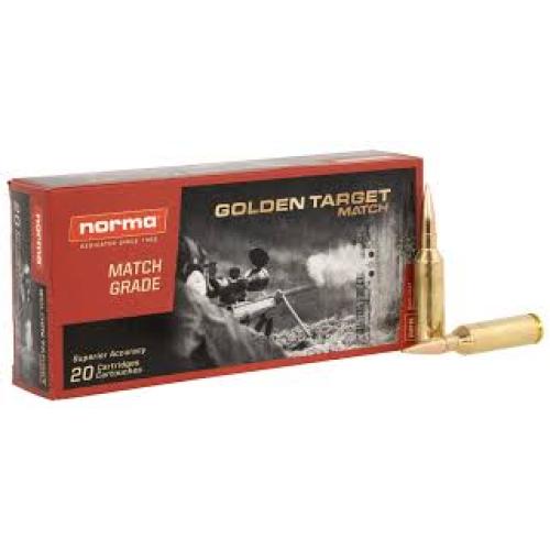 NORMA DEDICATED PRECISION – 6.5 PRC GOLDEN TARGET MATCH 143 GR