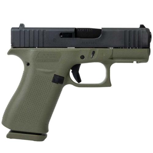 Glock G43X 9mm Battlefield Green Pistol - GUX4350201FRBFG