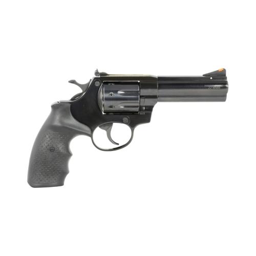 Armscor Rock Island AL Series AL22 8-Round 22 WMR Blued Steel Black Revolver - AL22MB (Black Finger Grooved Rubber Grip)