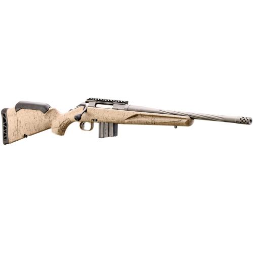 Ruger American Ranch Gen2 .350 Legend 5-Round Bolt Action Flat Dark Earth Rifle - 46923 (FDE Splatter Gen II Stock Grip, Oversized Bolt Handle, Steel Sling Swivel Studs)