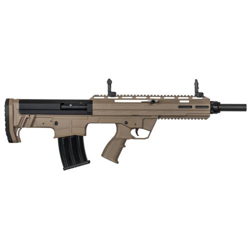 SDS Imports Tokarev TBP 12 12 Gauge Semi-Automatic Flat Dark Earth (FDE) Synthetic Stock Blue/Black Shotgun