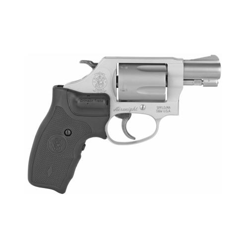 SMITH & WESSON 637 .38 SPECIAL SILVER REVOLVER - 163052