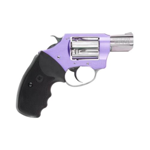 CHARTER ARMS CHIC LADY 38 SPL LAVENDER HIGH POLISHED STAINLESS REVOLVER - 53849