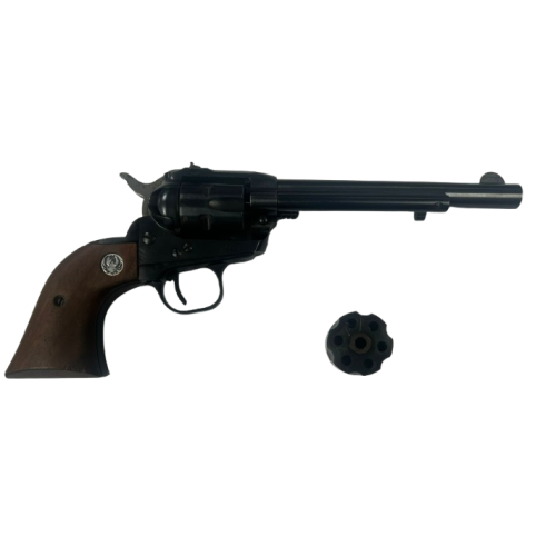 RUGER SINGLE SIX 22 BLACK REVOLVER - UPC814771