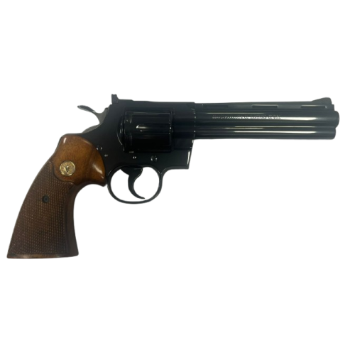 1970 Colt Python .357 Magnum DA/SA Black Revolver