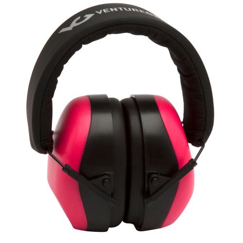 Pyramex VGPM8010PC Venture Gear V80 Muff Foam 26 dB 32 dB Over the Head Orange Pink/Black Adult 1 Pair