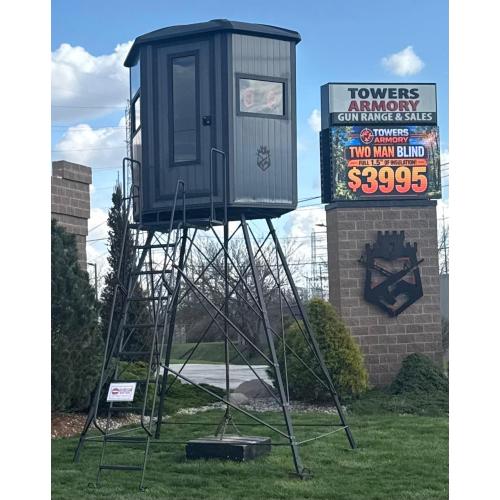 Ultimate 2 man Elevated Blind