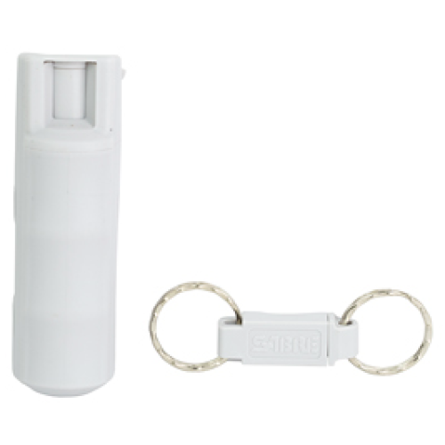 Sabre Pepper Spray W/ Keychain Light Gray 003050000235