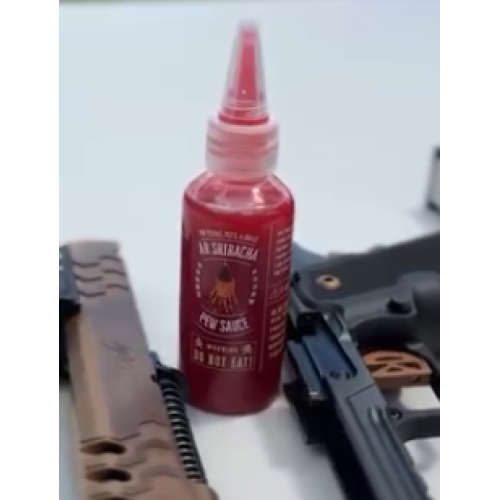 Pew Sauce - Tactical Sriracha Firearm Lubricant