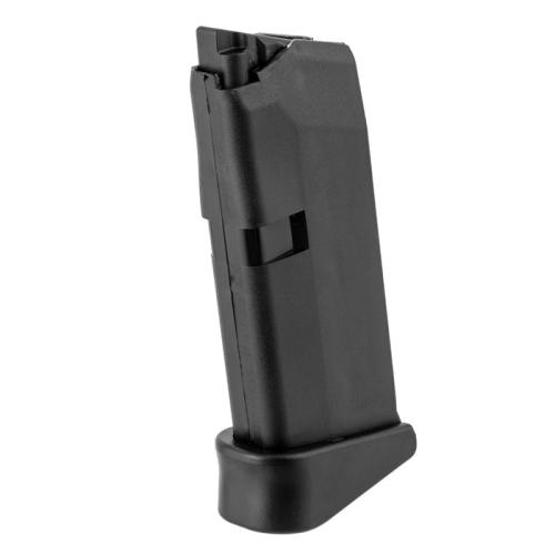 Glock MF08855 G43  6rd 9mm Luger, Black Polymer, Extended