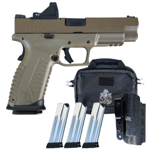 Springfield XDME 10mm 4.5" OSP FDE SS26