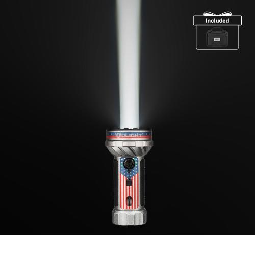 Marauder Mini 2 Compact Powerful Flashlight STARS & STRIPES