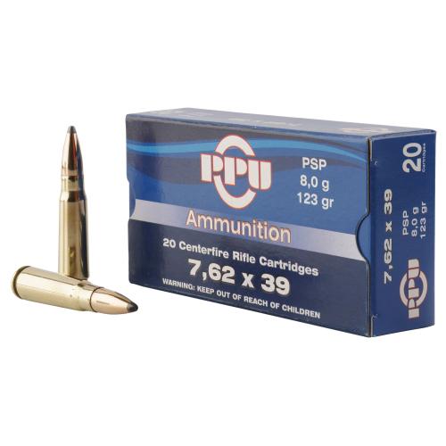 PPU PP76239P    7.62X39     123 PSP          20/50