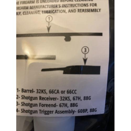Shotgun cleaning kit