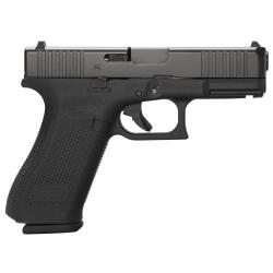 Glock G45 Gen5 9mm Luger nDLC Black Pistol - PA455S203