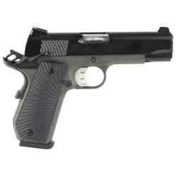 TISAS 1911 CARRY 9MM CERAKOTE BLACK SLIDE, GRAY FRAME PISTOL - 10100106