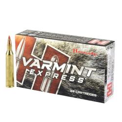 Hornady Varmint Express Rifle Ammunition .220 Swift 55 gr V-MAX 3253 fps - 20/box