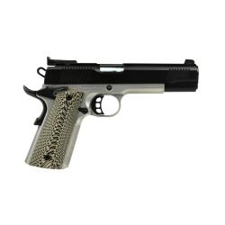 Tisas 1911 D10 10mm (Two Tone) Black Matte Silver Pistol - 10100801