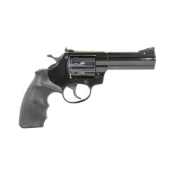 Armscor Rock Island AL Series AL22 8-Round 22 WMR Blued Steel Black Revolver - AL22MB (Black Finger Grooved Rubber Grip) Armscor Rock Island AL Series AL22 8-Round 22 WMR Blued Steel Black Revolver - AL22MB (Black Finger Grooved Rubber Grip)