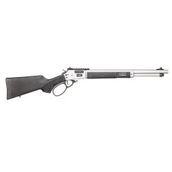 Smith & Wesson Model 1854 .45 Long Colt Lever Action Black Synthetic Grip Matte Stainless Rifle - 13814 (Flat-Faced Trigger, M-LOK Slots on Forend, Picatinny Top Rail)