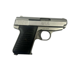 BRYCO ARMS J38 .380 ACP BLACK AND SILVER PISTOL - UPC1261610