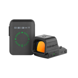 Osight XR Enclosed Red Dot Sight with Ruggedized Miniature Reflex Footprint and 2/6+32 MOA Multi-Reticle System