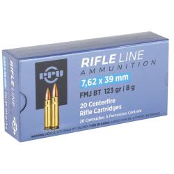 15 rds ppu 123gr brasss case