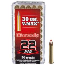 Hornady 83202 Varmint Express  22 WMR 30 gr Hornady V-Max (VMX) 50 Per Box/ 40 Cs