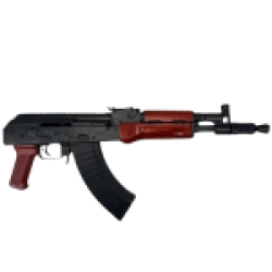 Pioneer Arms Hellpup PRO, Full Sized AK Pistol, Polish Red Wood, 7.62x39, 11.73