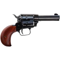 Heritage Mfg RR22MB3BH Rough Rider  22 LR/22 WMR 6 Shot 3.50 Black Barrel, Cylinder & Zamak Frame Cocobolo Bird Head Grips
