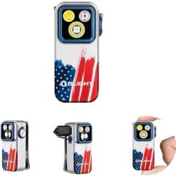 Oclip Pro S / Oclip Pro Multifunctional EDC Clip Flashlight STARS & STRIPES