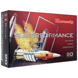 Hornady 81453 Superformance  25-06 Rem 117 gr, Super Shock Tip (SST) 20 Per Box/ 10 Cs