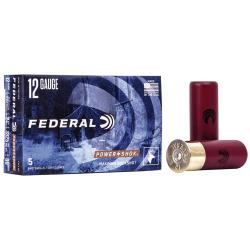 Federal F12700 Power-Shok Magnum 12 Gauge 2.75 9 Pellets 1 3/16 oz 00 Buck Shot 5 Per Box/ 50 Cs