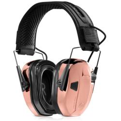 Savior Equipment Apollo Electronic 24dB Hearing Protection Ear Muffs, PINK CHROME - EM-APOLLO-HRPI