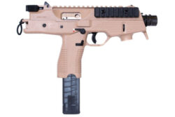 B&T Firearms 30105NUSCT TP9  9mm Luger 30+1 5.10, Coyote Tan, Polymer Frame/Grip, No Brace, Iron Sights