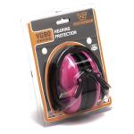 Pyramex Venture Gear VG90-Series Ear Protection, Pink/Black Adult