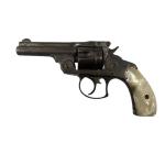 SMITH & WESSON TOP BREAK 38 CAL NICKEL REVOLVER - UPC86960