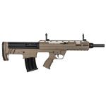 SDS Imports Tokarev TBP 12 12 Gauge Semi-Automatic Flat Dark Earth (FDE) Synthetic Stock Blue/Black Shotgun