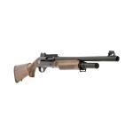 Military Armament Corp MAC 2 Tactical 12 Gauge Semi-Auto Black Anodized Shotgun - 21000122 (Benelli Mobil Choke, Turkish Walnut Stock/Grip, 18.5" Barrel 4-Rounds)