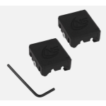 2 PICATINNY RAIL WIRE MANAGEMENT CLAMPS