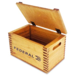 "WE THE PEOPLE" FEDERAL WOODEN CRATE - 9-3/4" X 6" X 6" (CRATE)